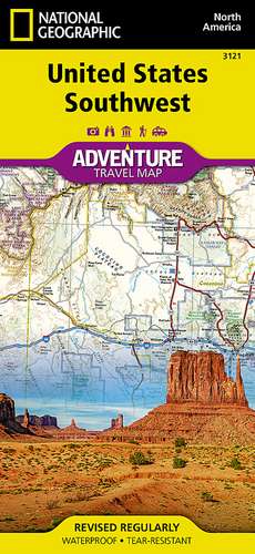 United States, Southwest Adventure Map de National Geographic Maps