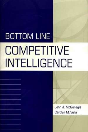 Bottom Line Competitive Intelligence de John J. McGonagle