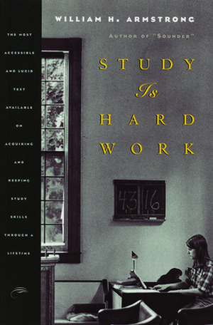 Study Is Hard Work de William Howard Armstrong