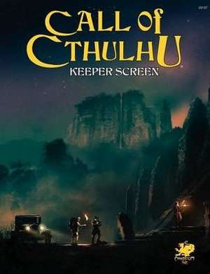 Call of Cthulhu Keeper Screen: Horror Roleplaying in the Worlds of H.P. Lovecraft de Sandy Petersen