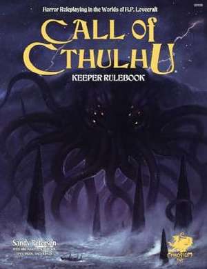 Call of Cthulhu Keeper Rulebook - Revised Seventh Edition: Horror Roleplaying in the Worlds of H.P. Lovecraft de Paul Fricker