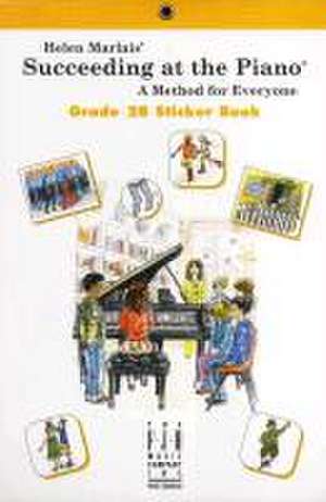 Succeeding at the Piano, Sticker Book - Grade 2b de Helen Marlais