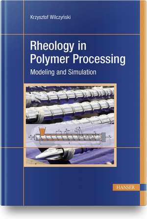 Rheology in Polymer Processing de Krzysztof Wilczynski