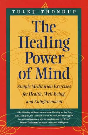 The Healing Power of Mind de Tulku Thondup