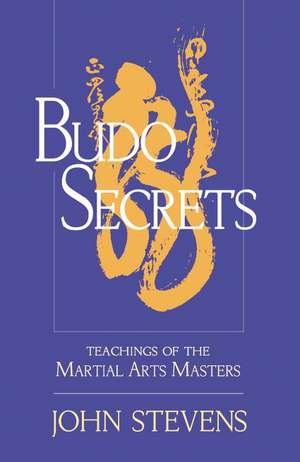 Budo Secrets: Teachings of the Martial Arts Masters de John Stevens