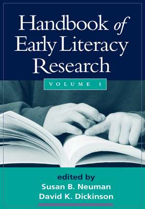 Handbook of Early Literacy Research, Volume 1, Adapted de Susan B. Neuman