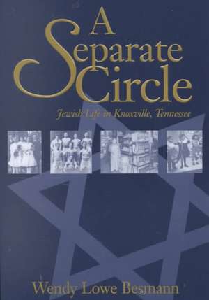 A Separate Circle: Jewish Life in Knoxville, Tennessee de Wendy Lowe Besmann