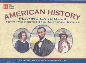 American History Card Game de U S Games Systems