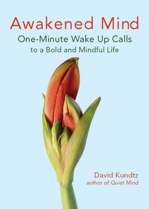 Awakened Mind: One-Minute Wake Up Calls to a Bold and Mindful Life de David Kundtz