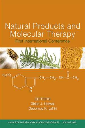 Natural Products and Molecular Therapy Volume 1056 de GJ Kotwal