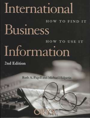 International Business Information de Michael Halperin