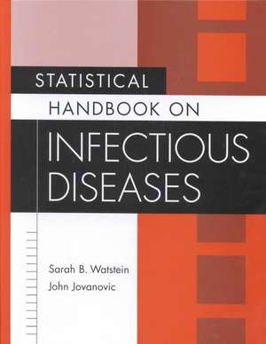 Statistical Handbook on Infectious Diseases de Sarah Barbara Watstein