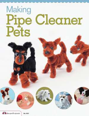 Making Pipe Cleaner Pets: Easy-To-Stitch Monograms and Motifs de Inc Boutique-Sha