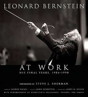 Leonard Bernstein at Work: His Final Years, 1984-1990 de Robert Sherman