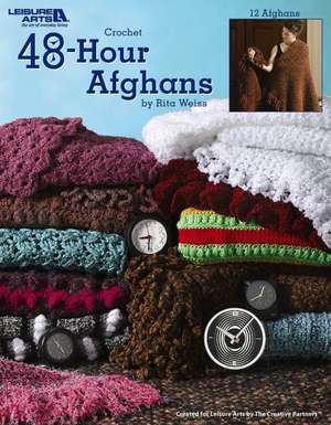 48-Hour Afghans (Leisure Arts #3694) de Rita Weiss Creative Part