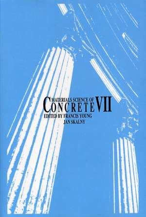 Materials Science of Concrete VII de F Young