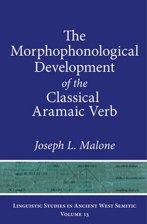 The Morphophonological Development of the Classical Aramaic Verb de Joseph L. Malone