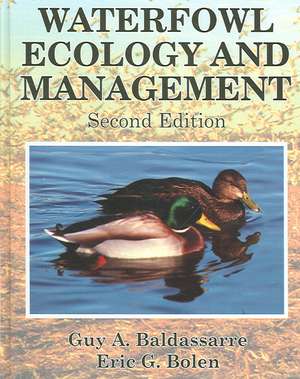 Waterfowl Ecology and Management: "" de Guy A. Baldassarre