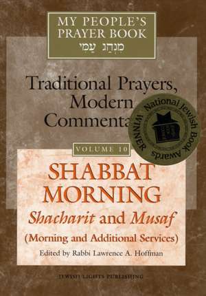 Shabbat Morning: Shacharit and Musaf (Morning and Additional Services) de Marc Brettler