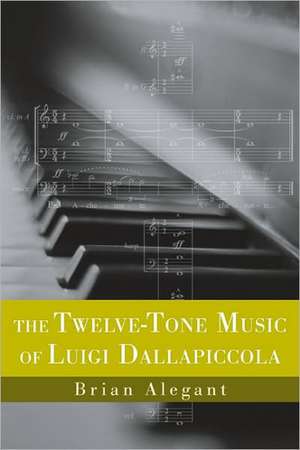 The Twelve–Tone Music of Luigi Dallapiccola de Brian Alegant