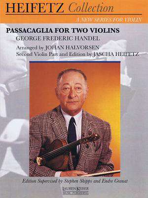 Passacaglia for Two Violins de George Frederic Handel