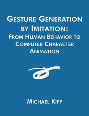 Gesture Generation by Imitation de Michael Kipp