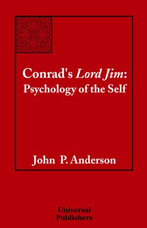 Conrad's Lord Jim de John P. Anderson