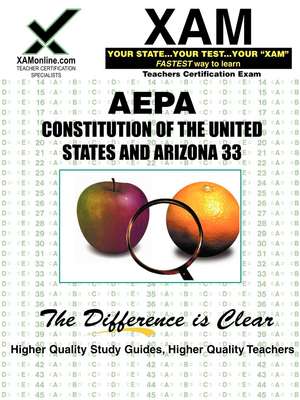 Aepa Constitutions of the United States and Arizona 33 de Sharon Wynne