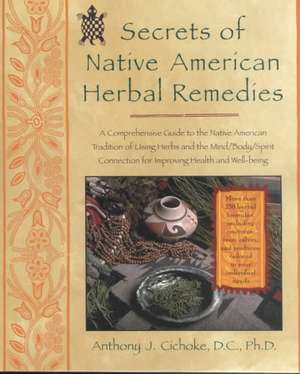 Secrets of Native American Herbal Remedies: A Comprehensive Guide to the Native American Tradition of Using Herbs and the Mind/Body/Spirit Connection de Anthony J. Cichoke