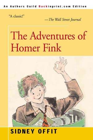 The Adventures of Homer Fink de Sidney Offit