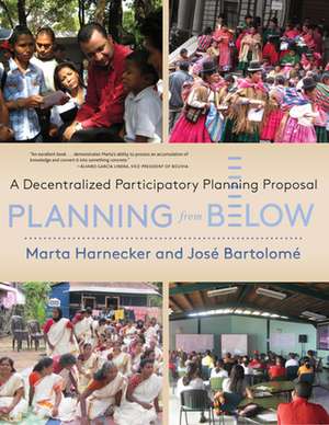 Planning from Below de Marta Harnecker