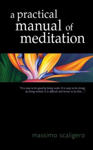 A Practical Manual of Meditation de Massimo Scaligero