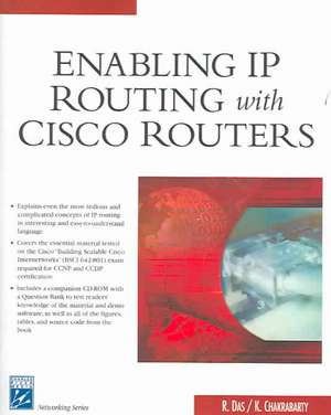 Enabling IP Routing with Cisco Routers de ARVIND NAIR