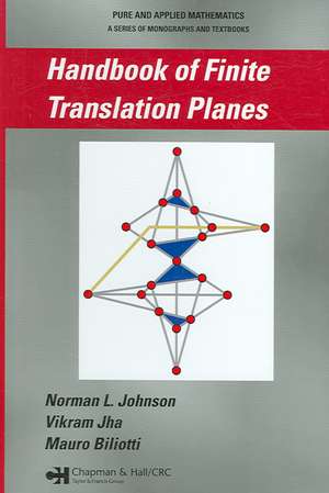 Handbook of Finite Translation Planes de Norman Johnson