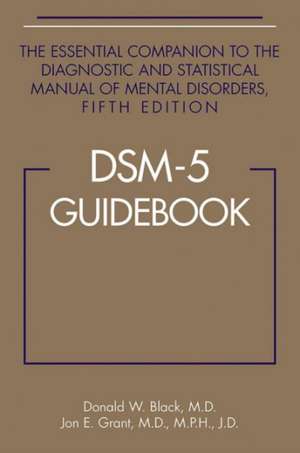 DSM-5 Guidebook de Donald W. Black