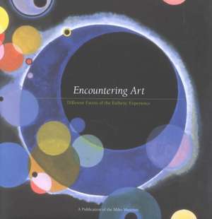 Encountering Art: Different Facets of the Esthetic Experience de David Finn