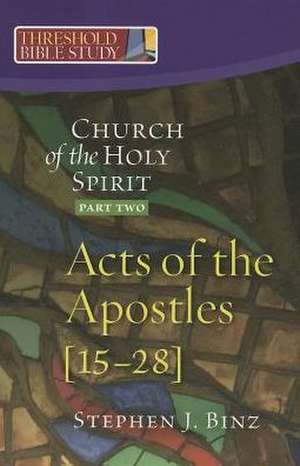 The Church of the Holy Spirit, Part Two: Acts of the Apostles 15-28 de Stephen J. Binz