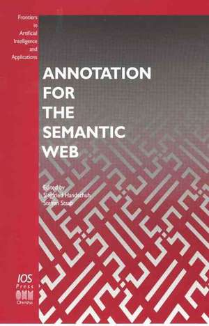 Annotation for the Semantic Web de Siegfried Handschuh