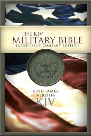 Military Bible-KJV-Large Print Compact de Holman Bible Staff