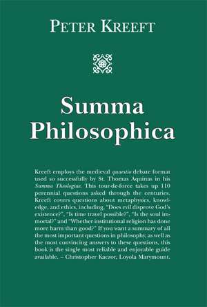 Summa Philosophica de Peter Kreeft