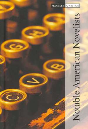 Notable American Novelists-Vol.2 (Revised) de Carl Rollyson