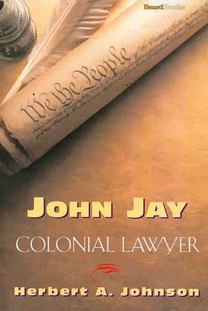 John Jay: Colonial Lawyer de Herbert A. Johnson