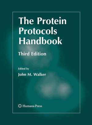 The Protein Protocols Handbook de John M. Walker