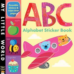 ABC Alphabet Sticker Book de Jonathan Litton