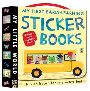 My First Early-Learning Sticker Books de Jonathan Litton