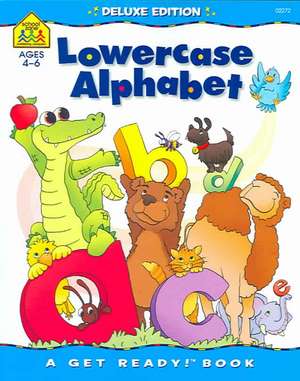 School Zone Lowercase Alphabet Workbook de School Zone