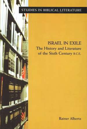 Israel in Exile de Rainer Albertz