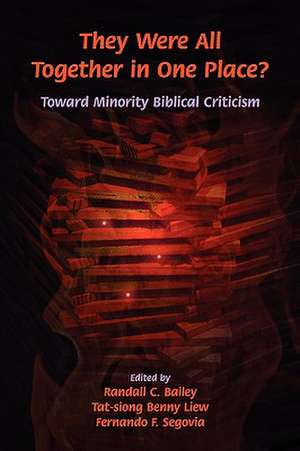 They Were All Together in One Place? Toward Minority Biblical Criticism: A Feminist Rhetorical Analysis of Power Dynamics in Paul's Letter to the Philippians de Randall C. Bailey