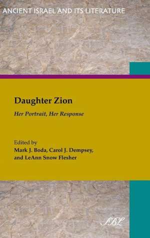 Daughter Zion de Mark J. Boda