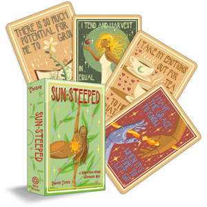 Sun-Steeped: A Golden Hour–Infused Affirmation Deck (54 Full-Color Cards and 64-Page Full-Color Guidebook) de Shannon Christie